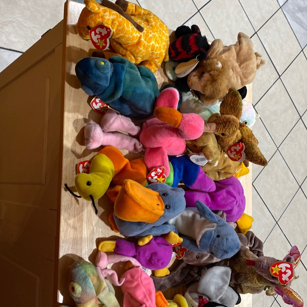 Beanie Babies with tags - $10 each